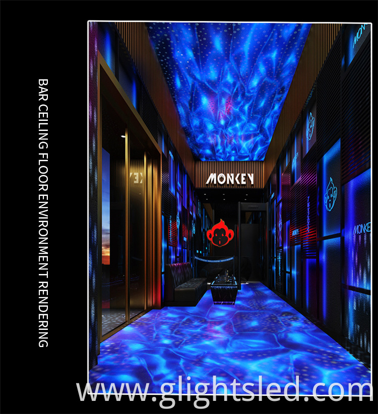 Professional Lighting Restaurant Mall Hotel Decoration 200w Custom Logo Projector Light